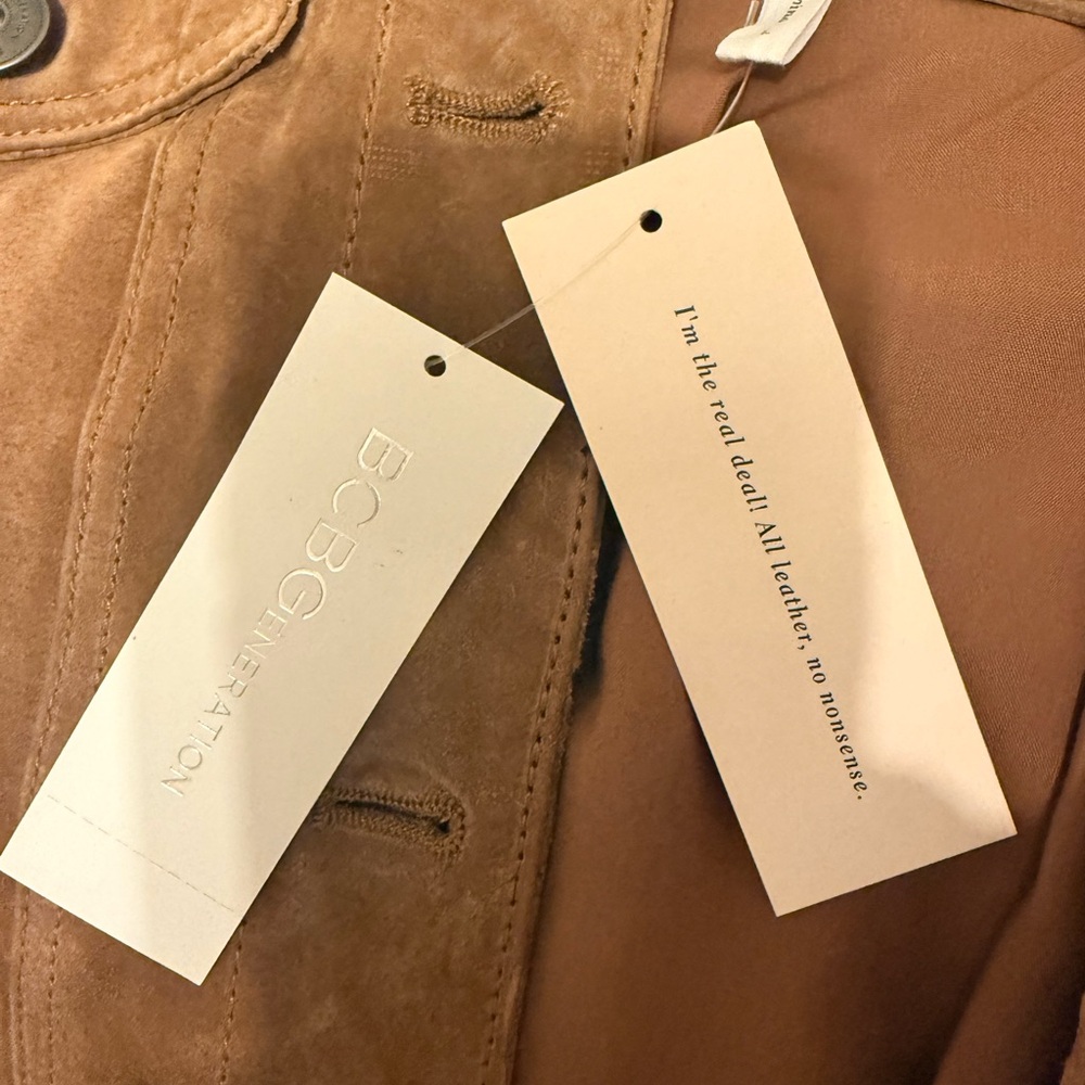 BCBGeneration SUEDE FRINGED  Jacket - Picture 10 of 10